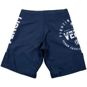 Venum Signature Kids Fight Shorts - Blue / Black