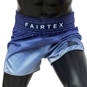 Fairtex BS1905 Slim Cut Muay Thai Shorts - Blue Fade