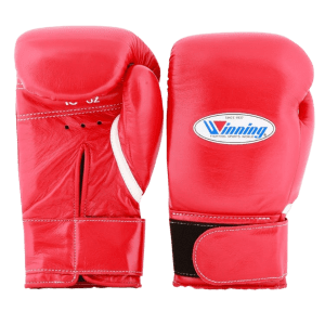 Winning MS-300-B Boxing Gloves 10oz Velcro - Red