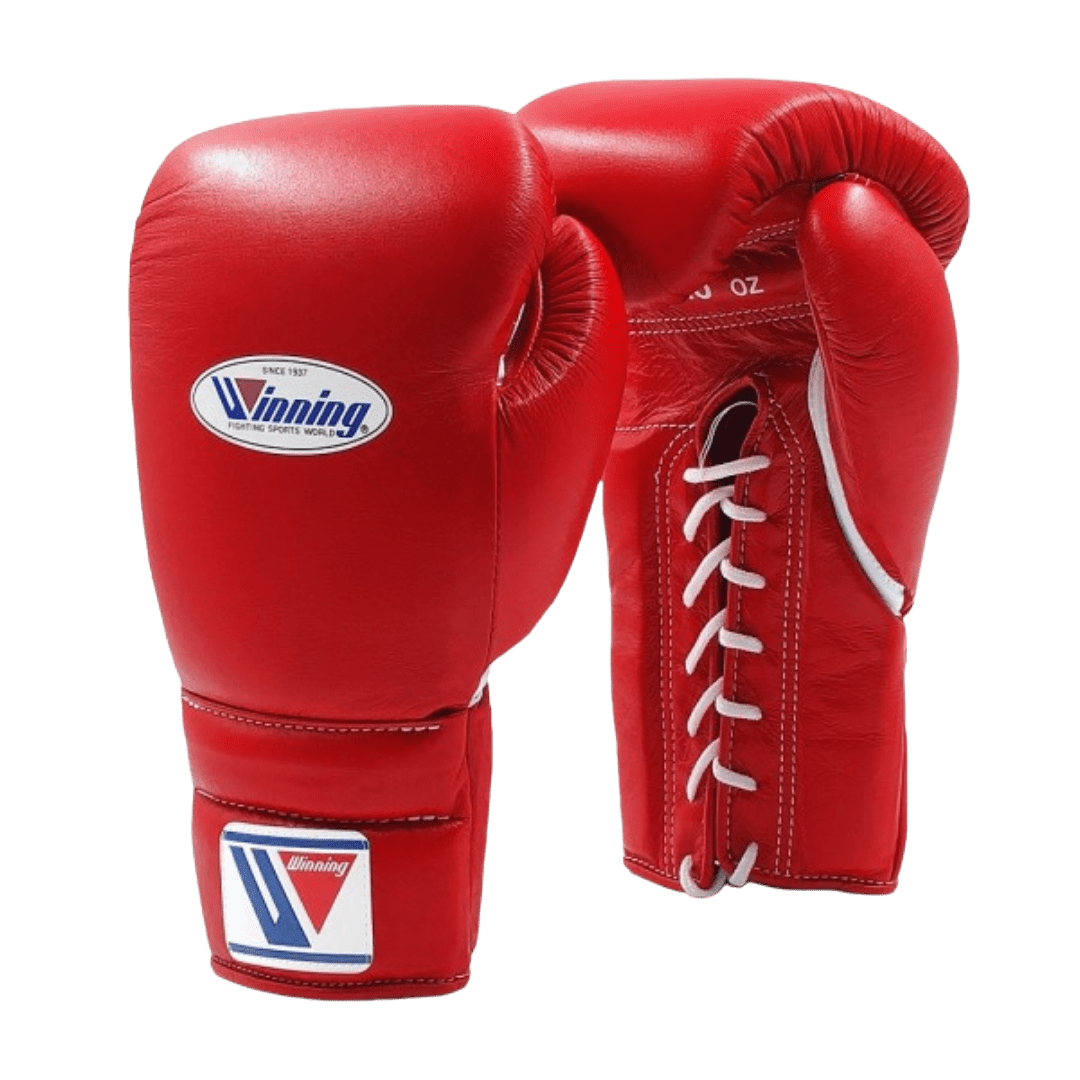 GRANT WORLDWIDE GLOVES LACE BLACK/RED 16OZ – MSM