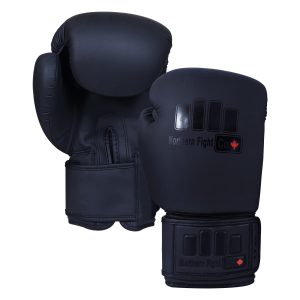 NFC Matte Black Boxing Gloves