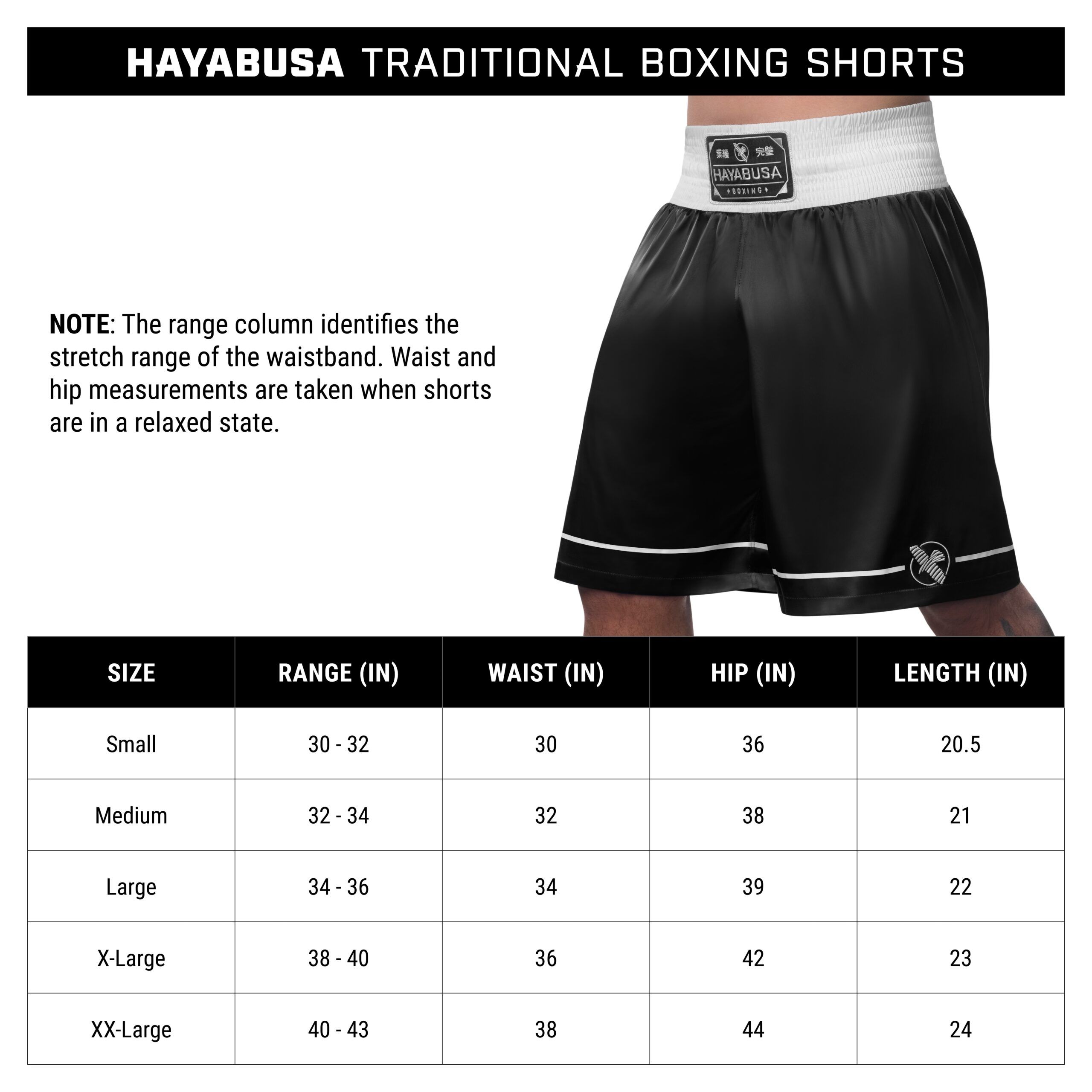 Hayabusa Pro Boxing Shorts  Traditional Boxing Trunks • Hayabusa Canada