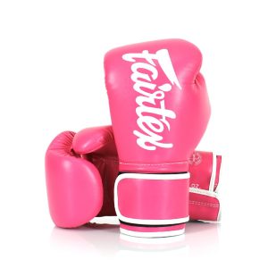 Fairtex BGV14 Microfiber Gloves - Pink/White