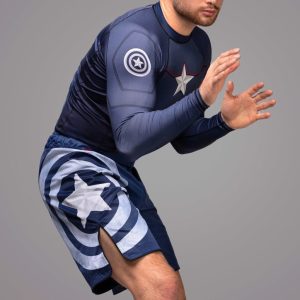 Hayabusa Captain America Fight Shorts