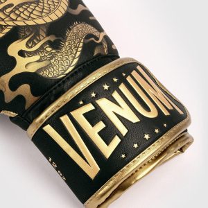 Venum DRAGON'S FLIGHT BOXING GLOVES - Black/Bronze