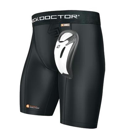 Shock Doctor Core Compression Short with Bio-Flex Cup – Warrior Fight Store