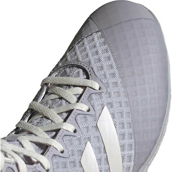 Adidas Mat Wizard 4 – Grey/White – Warrior Fight Store