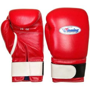 Winning AM-14 AMATEUR Boxing Gloves 14OZ RED