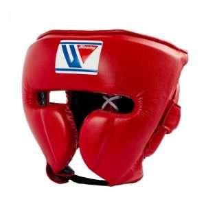 Winning FG-2900 Boxing Headgear - Red