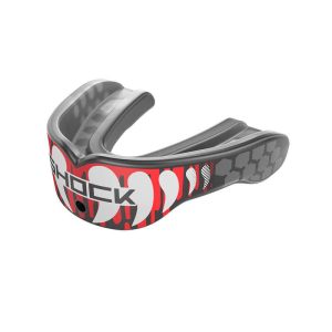 Shock Doctor Gel Max Power Mouthguard - Red Drip Fang
