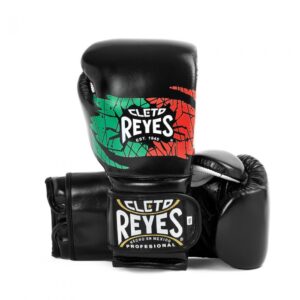 Cleto Reyes Training Gloves with Hook & Loop Closure - Black Mexico