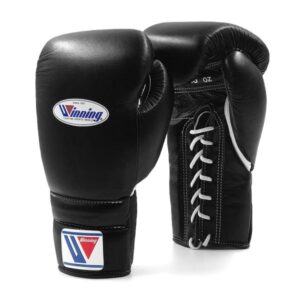 Winning MS-500 Boxing Gloves Lace 14oz - Black