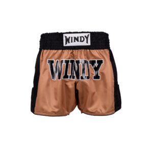 Windy Muay Thai Shorts - Retro 2.0 - Brown/Black