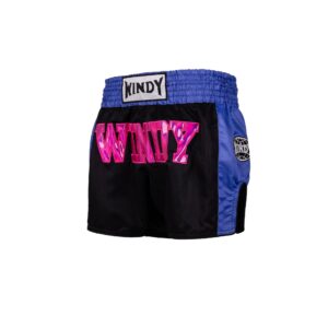 Windy Muay Thai Shorts - Retro Holo - Gasoline Pink