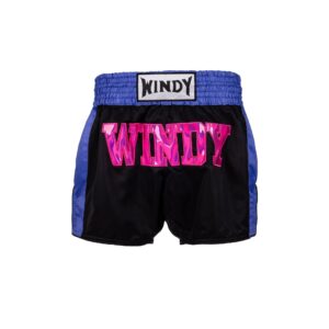 Windy Muay Thai Shorts - Retro Holo - Gasoline Pink