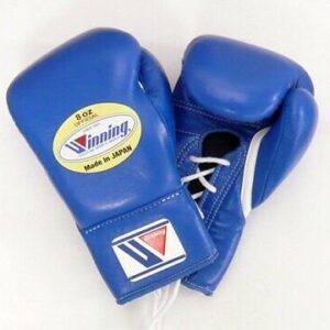 Winning MS-200 8OZ Blue Lace BOXING GLOVES