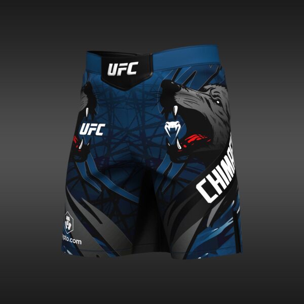 UFC Unrivaled by Venum - Men’s Blue Khamzat Chimaev Long Fit Fight Short - Image 4