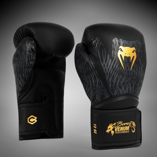 Venum x Khamzat Chimaev Wild Borz Boxing Gloves - Image 2