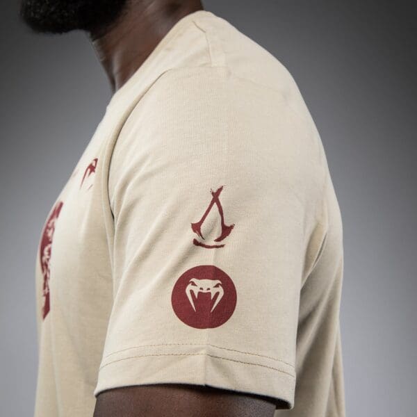 Venum x Assassin’s Creed Shadows T-Shirt - Sand - Image 6
