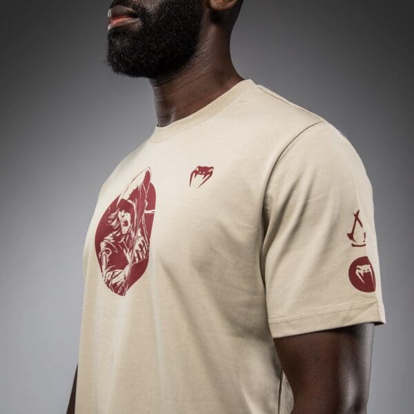 Venum x Assassin’s Creed Shadows T-Shirt - Sand - Image 5