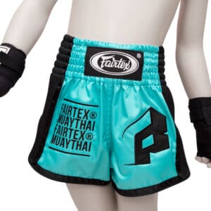 Fairtex Thai Shorts for Kids - BSK2107 "Turquoise"