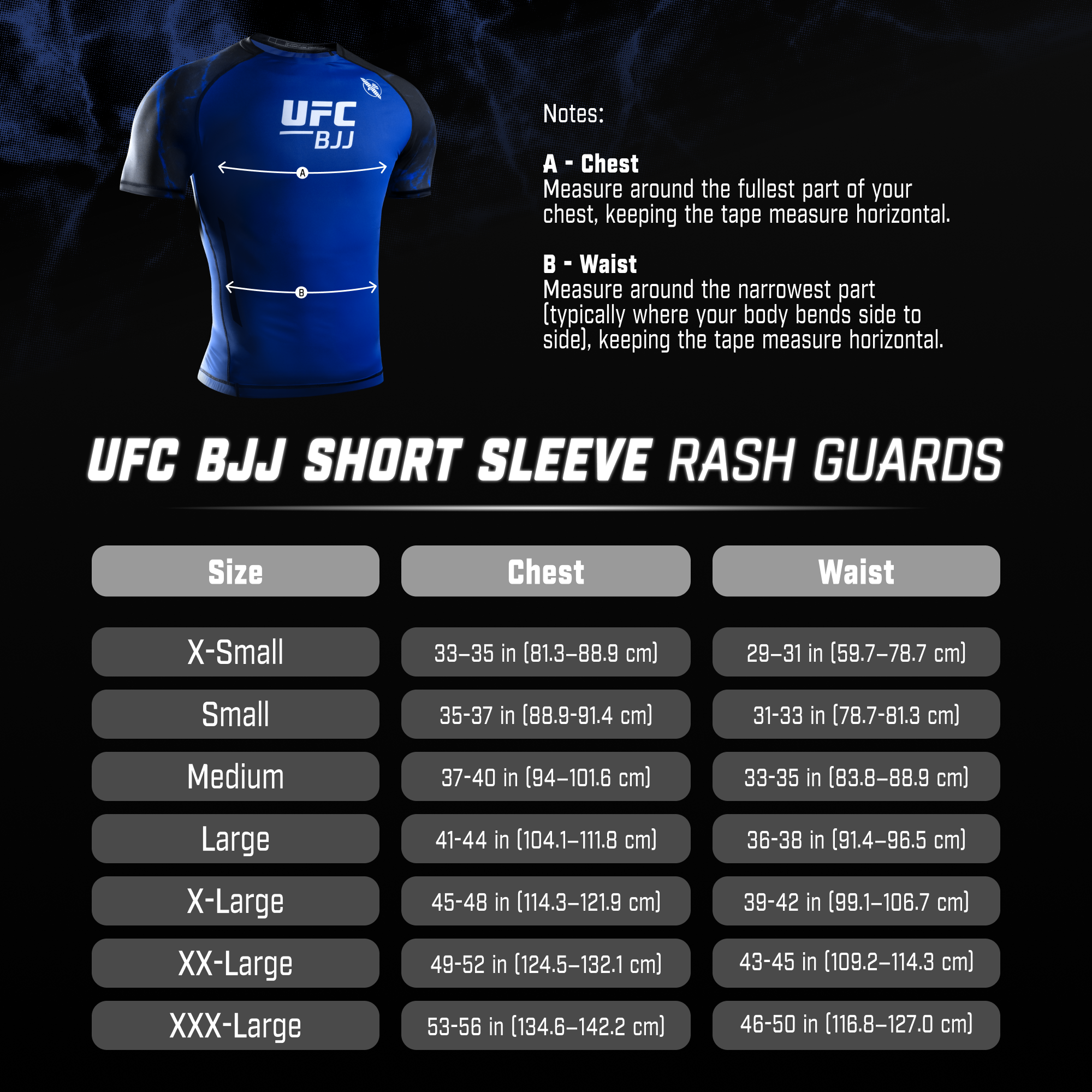 Hayabusa UFC BJJ Men’s Short Sleeve Rash Guard - Multiple Colours - Image 3