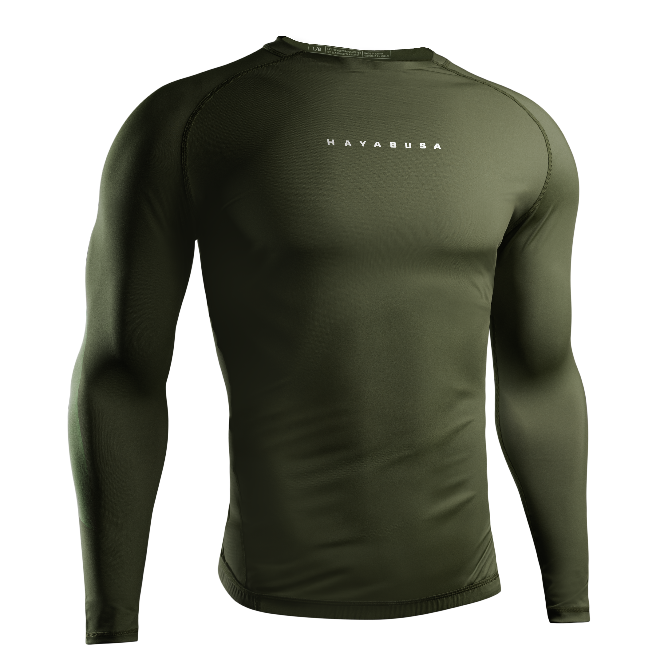 Hayabusa Men’s Core Long Sleeve Rash Guard - Multiple Colours