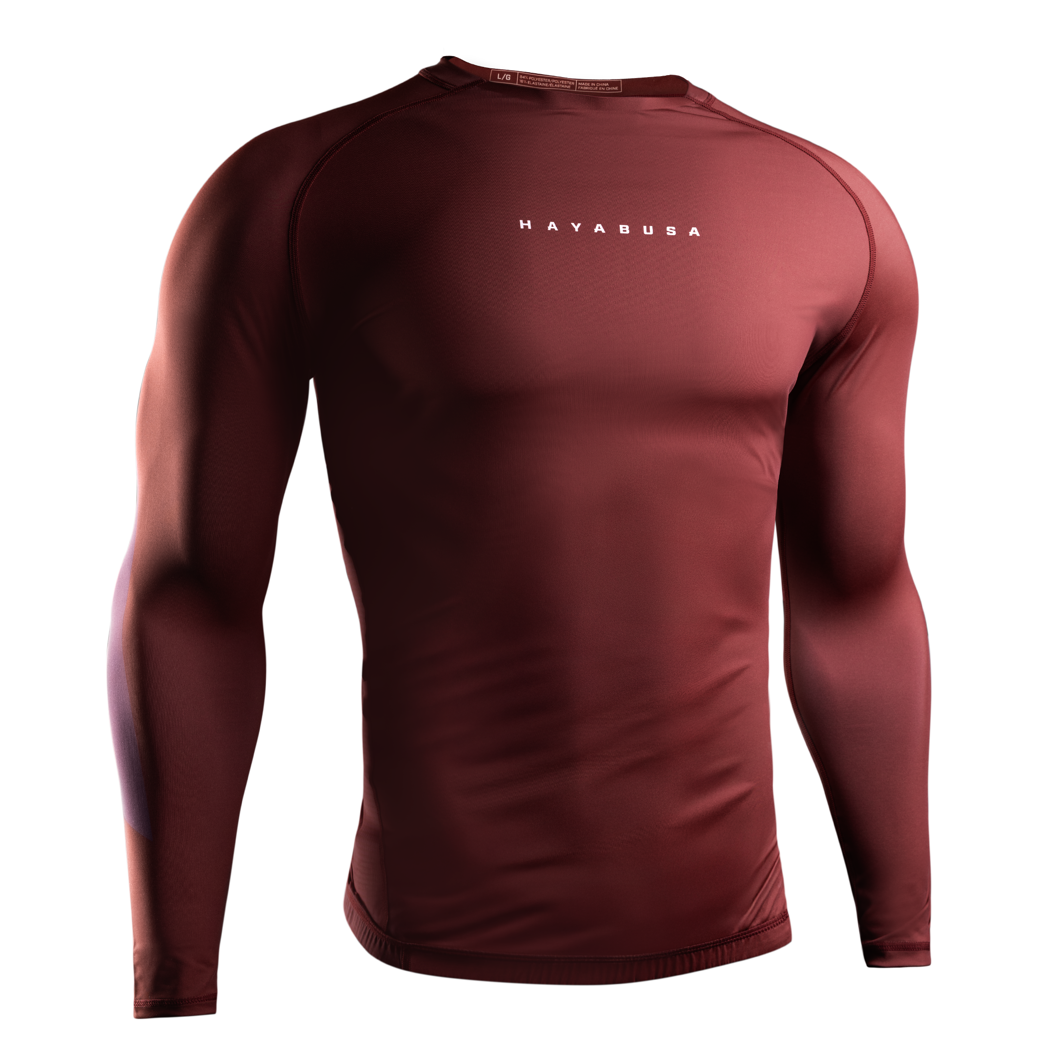 Hayabusa Men’s Core Long Sleeve Rash Guard - Multiple Colours - Image 2