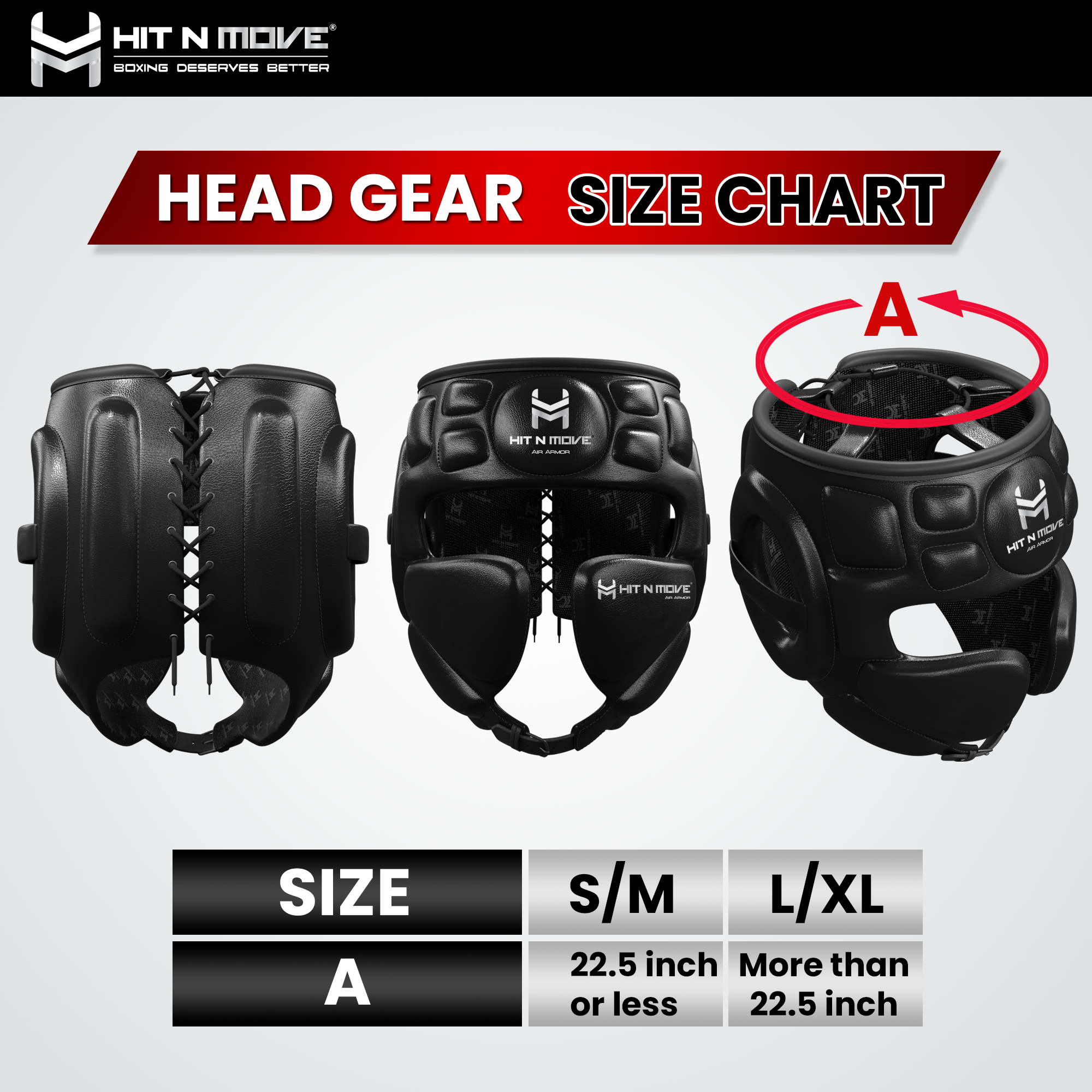 Hit N Move Headgear - Air Armor (Precision) - Multiple Colours - Image 16