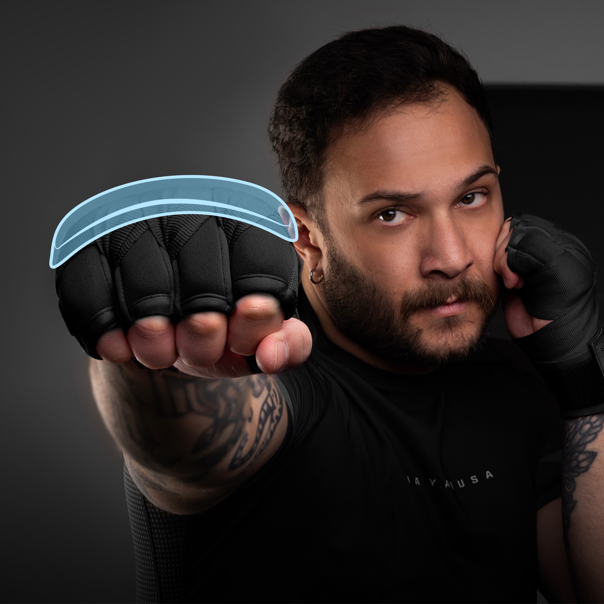 Hayabusa Knuckle Guard Hand Wraps - Multiple Colours - Image 5