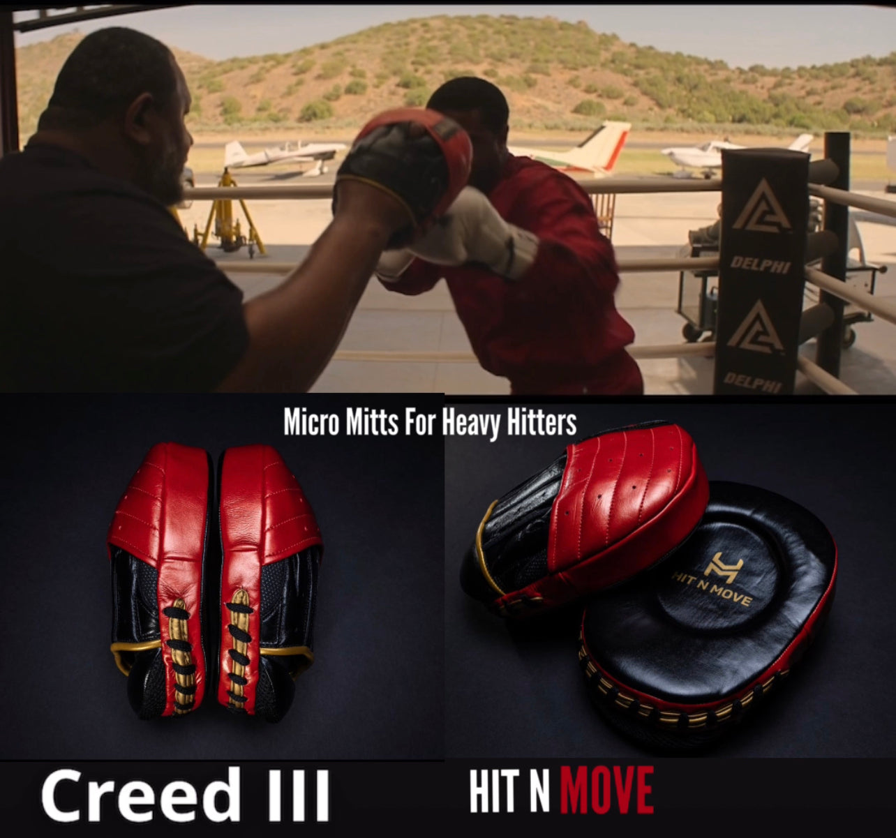 HIT N MOVE Micro MittsĀ® as seen in Creed III