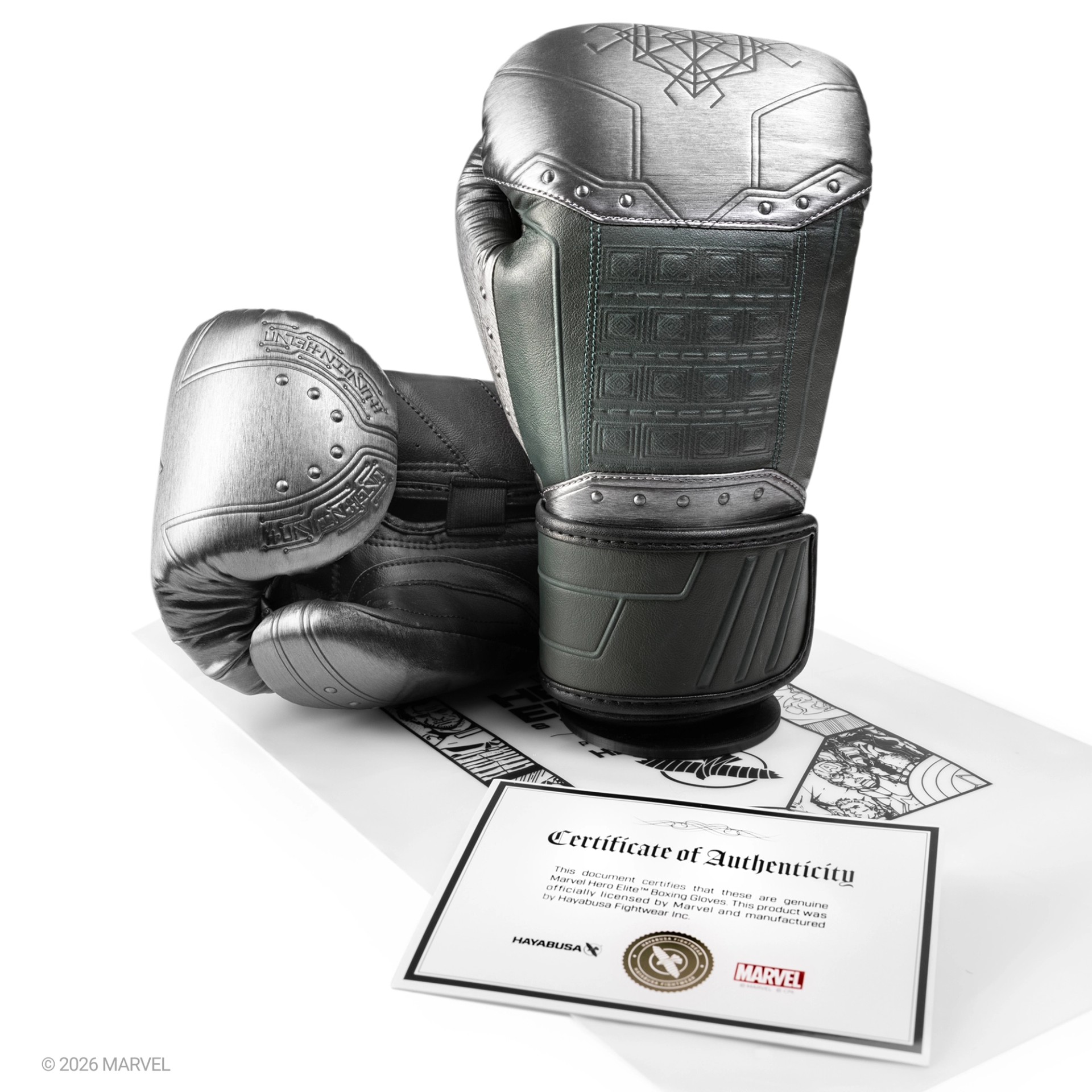 Hayabusa Marvel’s Doctor Doom Boxing Gloves - Image 2